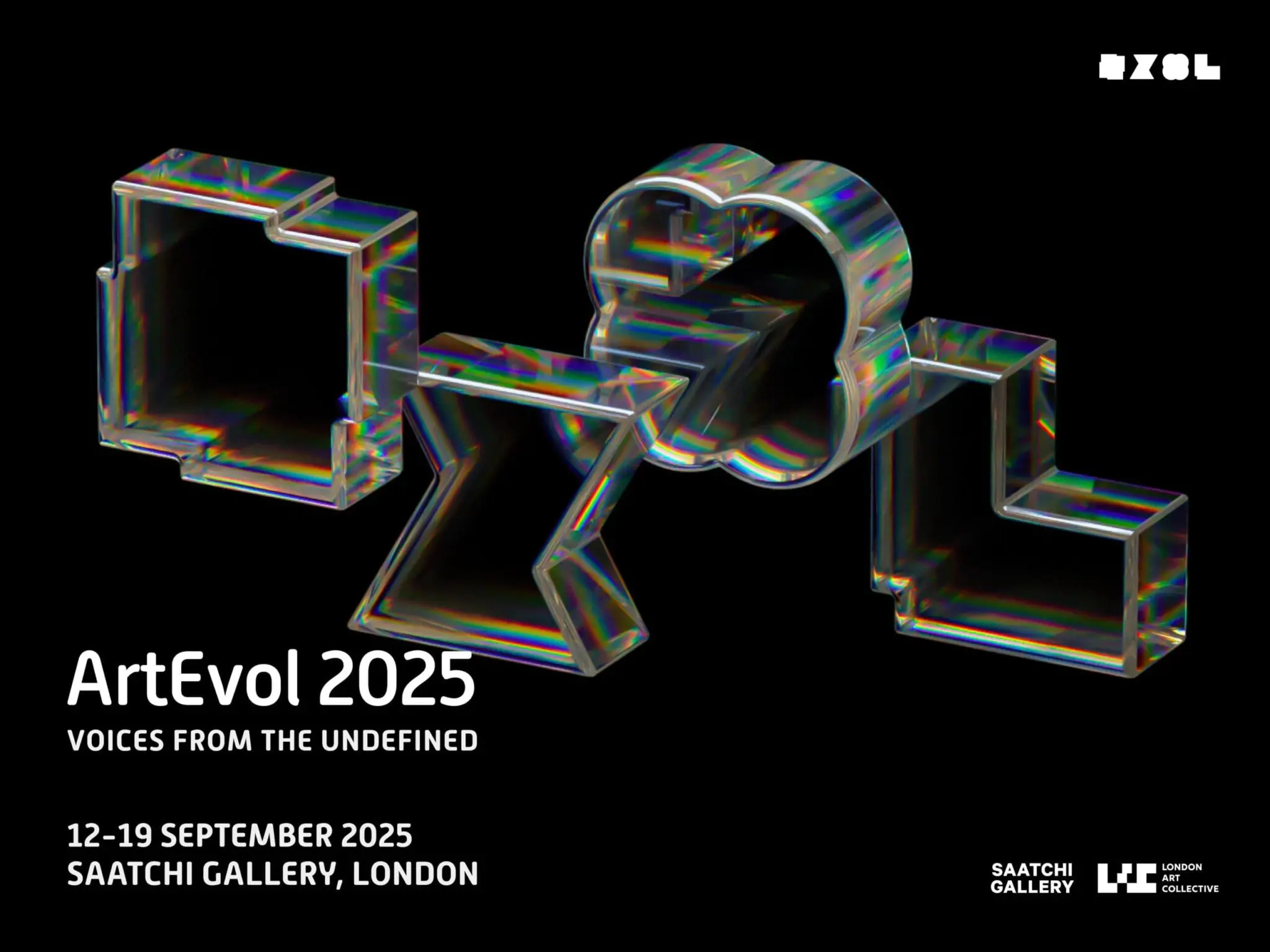 Covering image for ArtEvol 2025, hosted at Saatchi Gallery.