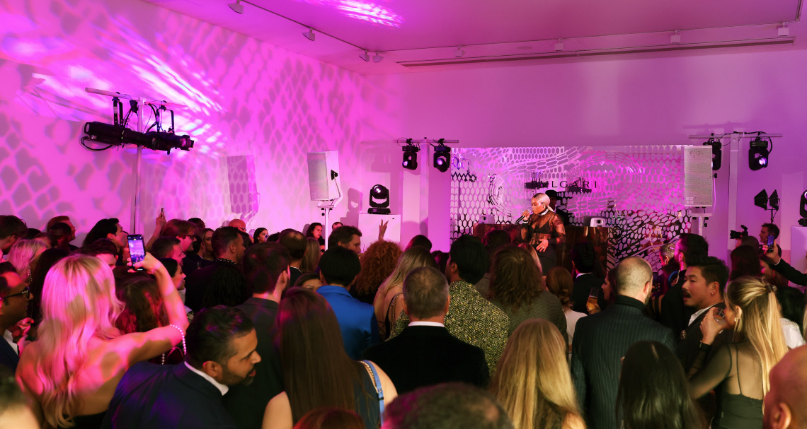 Launch party for Bvlgari’s Exhibition with rapper Eve
