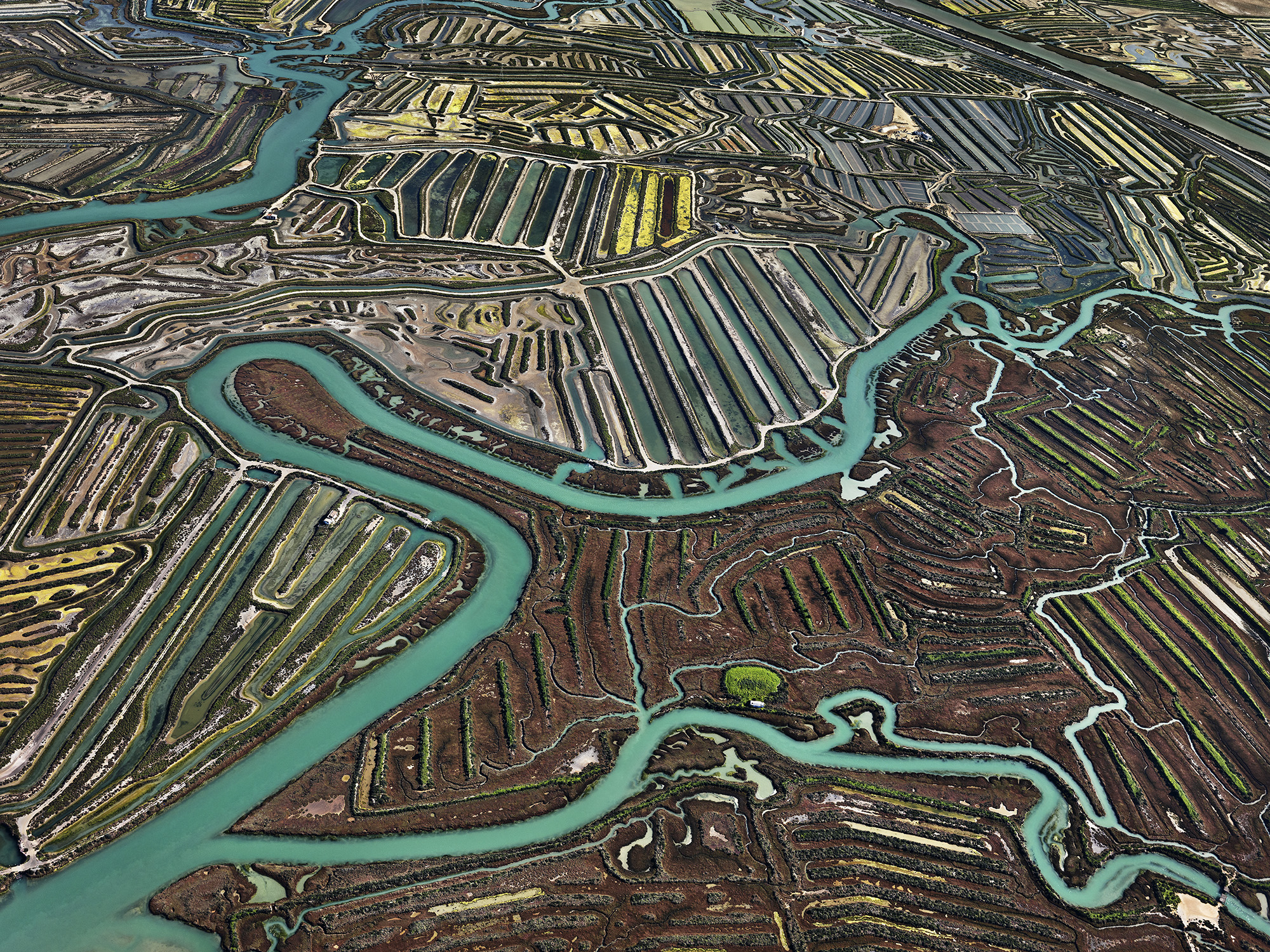 Edward Burtynsky Photographs the Human Imprint on African