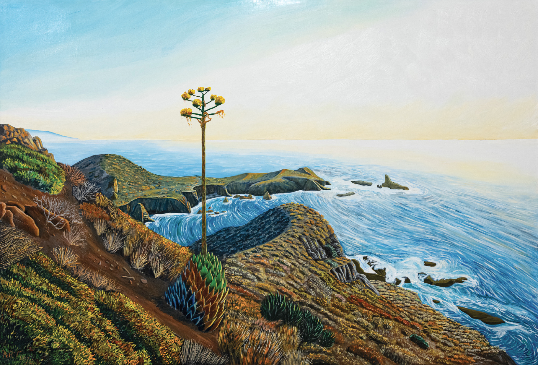 Image of work shown as part of A. R. Turner at Saatchi Gallery, London Art Collective 2025