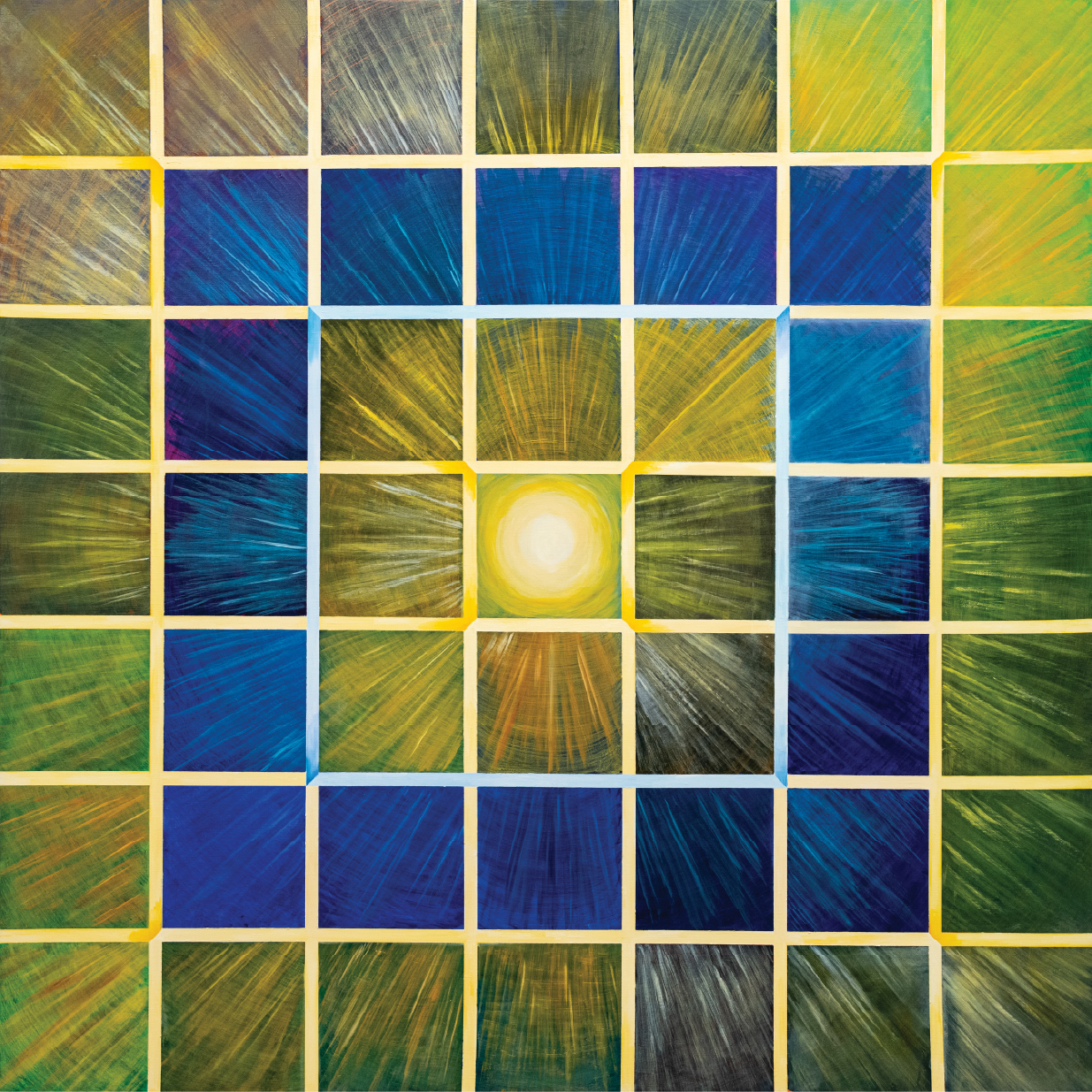 Image of work shown as part of A. R. Turner at Saatchi Gallery, London Art Collective 2025