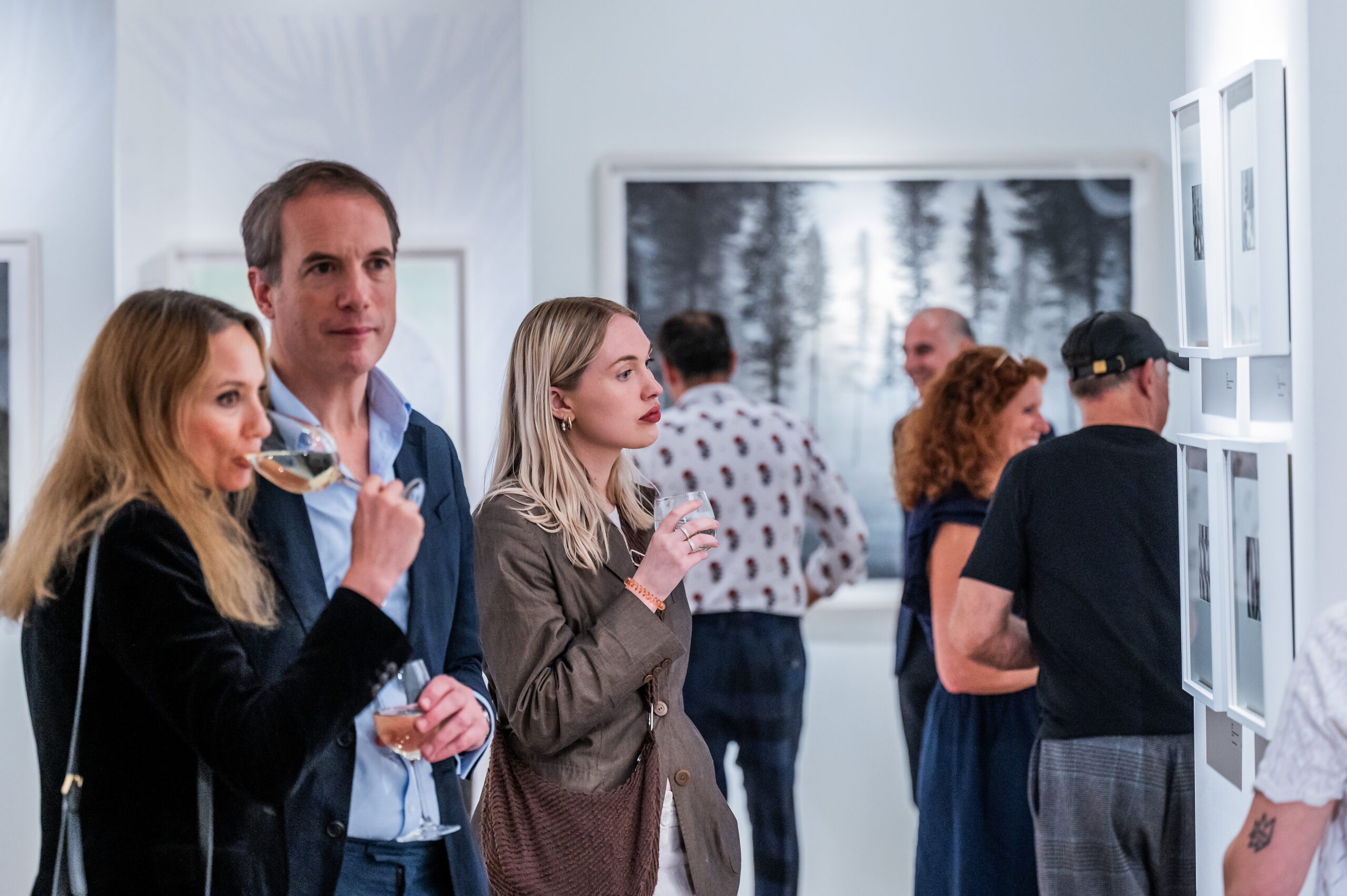 Promotional imagery for British Art Fair Saatchi Gallery 2025 taken from BAF 2024.